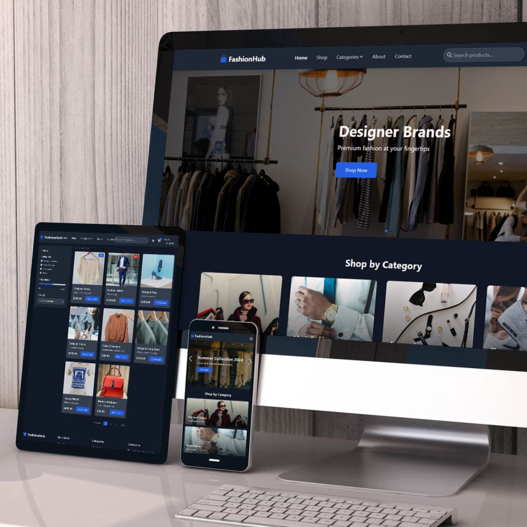 FashionHub - E-Commerce Website